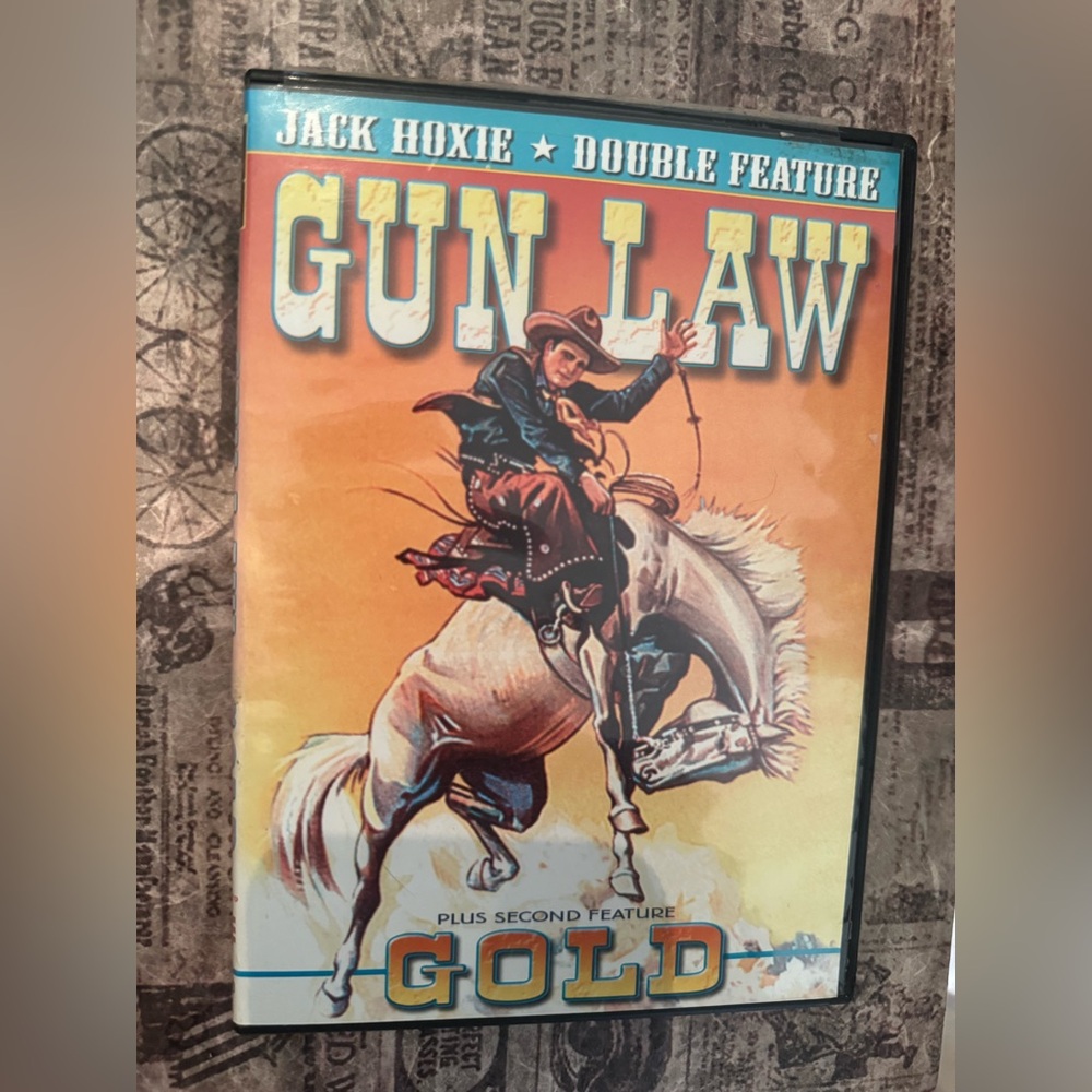 15/$15 Jack Hoxie Gun Law & Gold double feature DVD